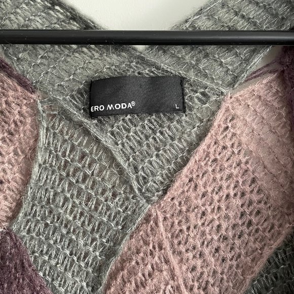 SHORT SLEEVE KNITTED SWEATER - Picture 4 of 6